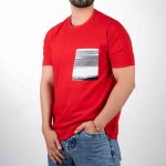 تیشرت قرمز مردانه