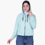 سویشرت زنانه سبز پاستلی