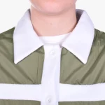 کاپشن یقه برگردان