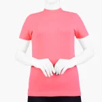 تیشرت گلبهی زنانه