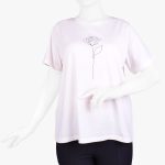 تیشرت زنانه طرح گل