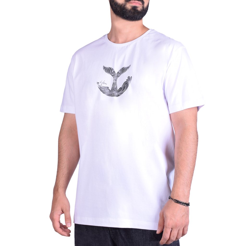 تیشرت مردانه سفید