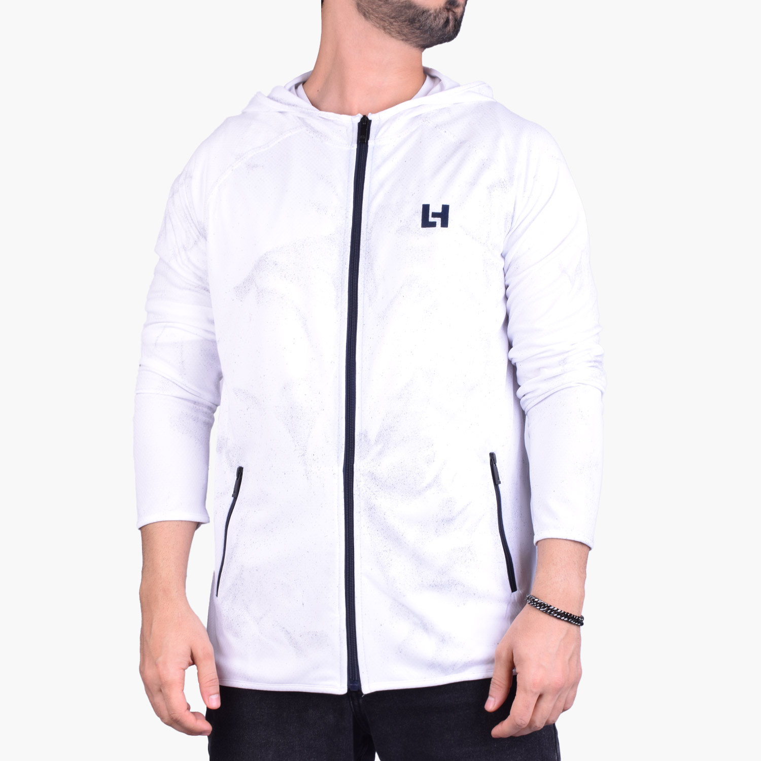 C406-SfidAbrbdi سویشرت مردانه ابر و بادی C406