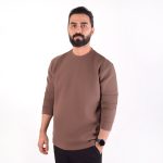بلوز مردانه قهوه ای