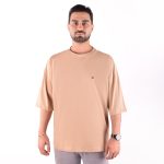 تیشرت مردانه کرم تیره