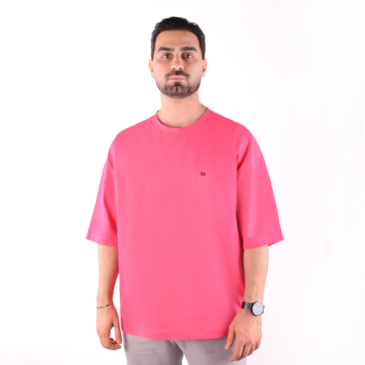 d356-sorkhb2 تیشرت مردانه سرخابی