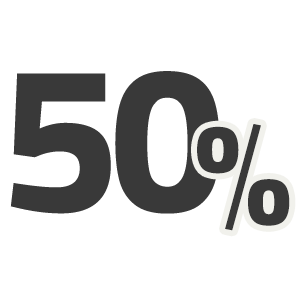 تخفیف 50 درصد