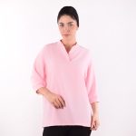 بلوز زنانه صورتی روشن