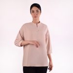 بلوز زنانه کرم