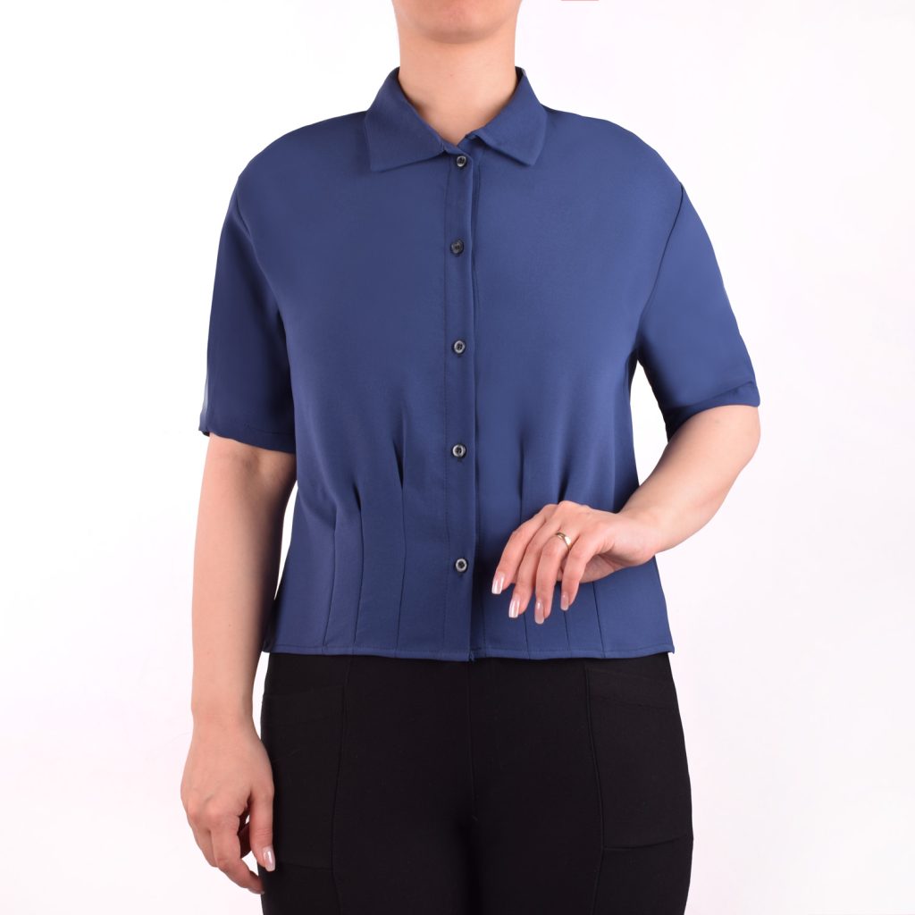 شومیز سرمه ای زنانه