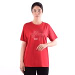 تیشرت قرمز زنانه