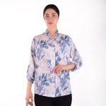 شومیز زنانه آبی هالیدی