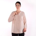 شومیز زنانه کرم