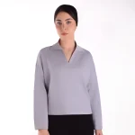 شومیز زنانه طوسی