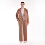 کت شلوار زنانه نسکافه ای