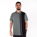 پلوشرت مردانه سبز پاستلی