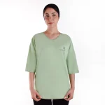 تیشرت زنانه سبز روشن