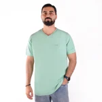 تیشرت سبز پاستلی روشن