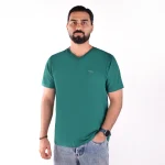 تیشرت سبز تیره مردانه