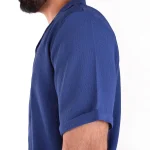 پیراهن آبی کاربنی
