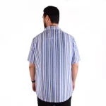 پیراهن مردانه سفیدکاربنی