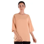 تیشرت زنانه کرم تیره
