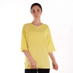 تیشرت زنانه لیمویی