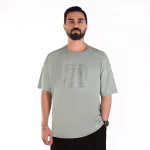 تیشرت مردانه سبز پاستلی