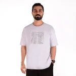 تیشرت مردانه طوسی روشن
